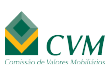 Logotipo da CVM Comissão de Valores Mobiliários.